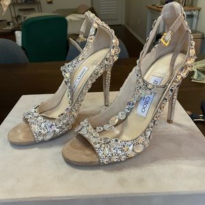 Authentic Jimmy Choos size 36 with original box. Worn once.